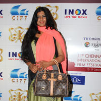 Swarnamalya - Red Carpet in INOX at CIFF 2013 Stills